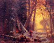 阿尔伯特 比尔施塔特 : Moose Hunters Camp